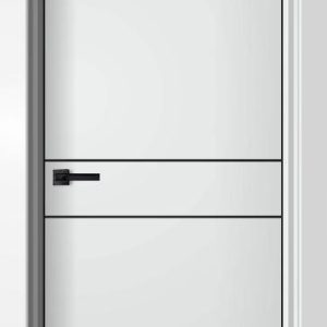 Межкомнатная дверь Loft-2 AL кромка с 4-х сторон