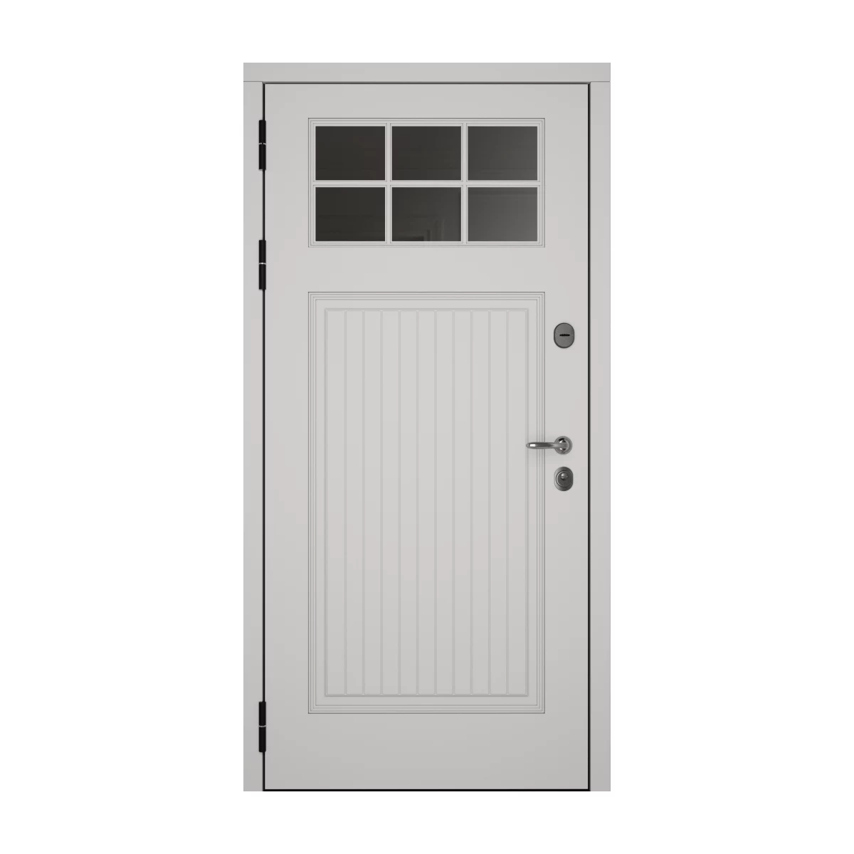Входная дверь HausDoors Нуво 71-О — уличная остеклённая
