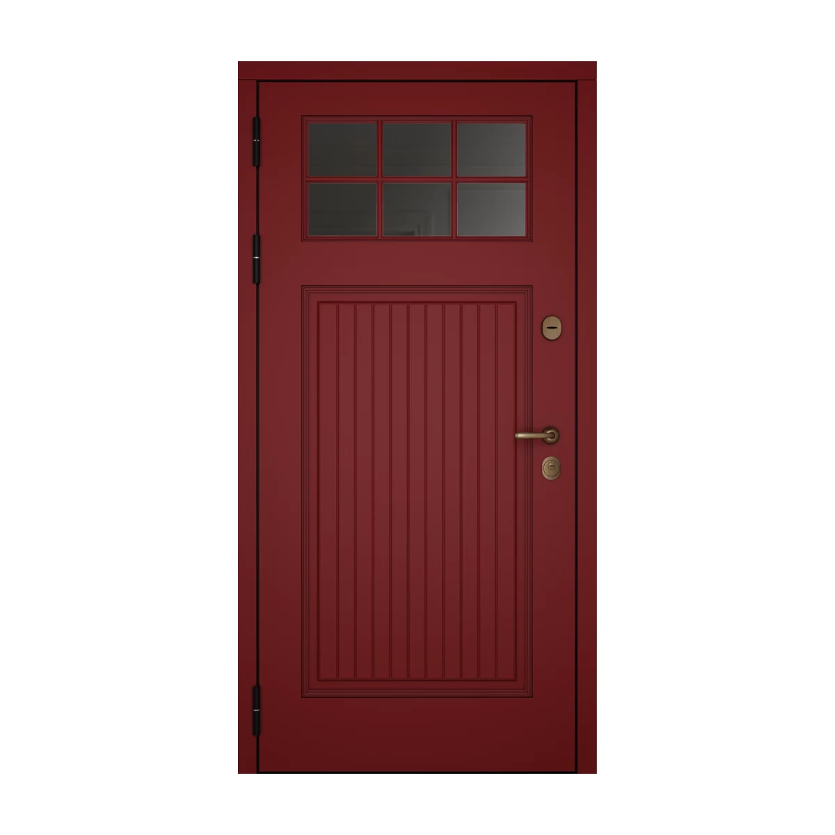 Входная дверь HausDoors Нуво 71-О — уличная остеклённая