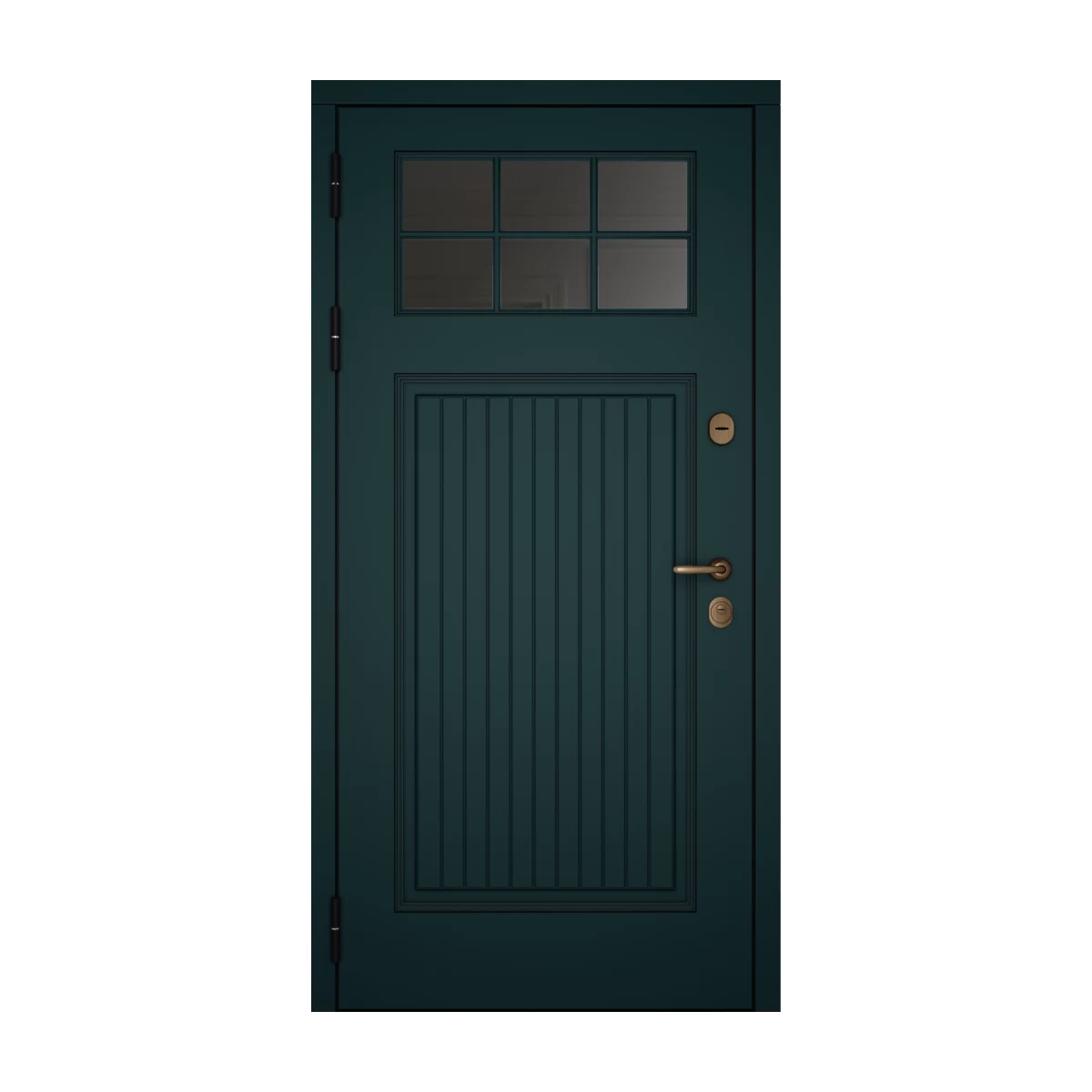 Входная дверь HausDoors Нуво 71-О — уличная остеклённая